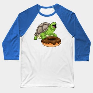 Turtle Donut Baseball T-Shirt